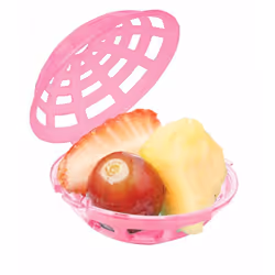 Sistema to Go Fruit Mini Infusers - Plastic, Multi-Colour, Pack of 3