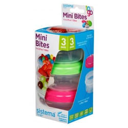 Sistema To Go Round Box 0.13 L Assorted colours 3 pc(s)