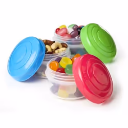 Sistema To Go Round Box 0.13 L Assorted colours 3 pc(s)