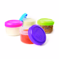 Sistema 21470 food storage container Oval Jar 0.035 L Blue, Green, Pink, Purple 4 pc(s)