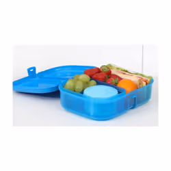 Sistema Ribbon Lunch Box 1.1 Litres With 130ml Mini Bite - Assorted