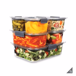 Sistema Brilliance 6 Piece Food Storage Set with Lids