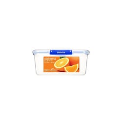 Sistema KLIP IT PLUS Food Storage Container | 5.5 L Square | Stackable & Airtight Fridge/Freezer Food Boxes with Lids | Recyclable with TerraCycle |