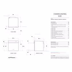 Fisher & Paykel OB60SD9PLX1 oven 85 L Black, Stainless steel - Additional view 6