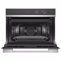 Fisher & Paykel OM60NDLX1 microwave Black, Stainless steel Combination microwave Built-in 49 L 900 W