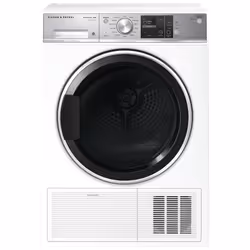 Fisher & Paykel DH9060FS1, Freestanding, Front-load, Heat pump, White, Rotary, Touch, Right