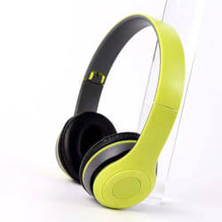 P47 Wireless Game Headset Bluetooth-Compatible 5.0 for Smartphone (Black) - Green