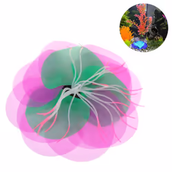 Aquarium Decorations Glow In The Dark,Glowing Coral Ornaments,Purple