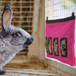 Rabbit Feeding Bag|Large 28*46*4 Rabbit Hay Bag-Red