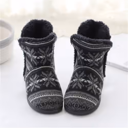 Women'S Slippers For Men Cabin Slippers Tall Cabin Boots Non-Slip Winter Slippers With