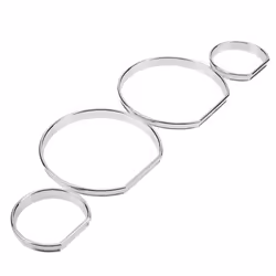 4pcs Dashboard Decoration Frame Auto Car Front Styling Cover for E46