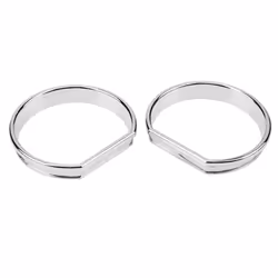 4pcs Dashboard Decoration Frame Auto Car Front Styling Cover for E46