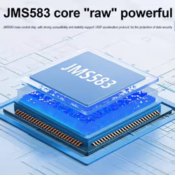SSD Docking Station 1000MB/s M.2 NVME SSD External Enclosure Portable Dockcase - NVME protocol