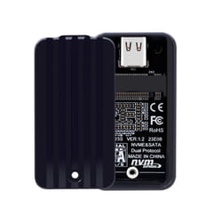 M.2 NVMe SSD Enclosure Adapter Type-C USB3.1 SSD Case Dual Protocol for SSD 2230 - NVMe/SATA