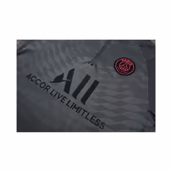 2021-22 PSG Football Training Suit Player Edition Long Sleeve Tracksuit Dark Gray - M