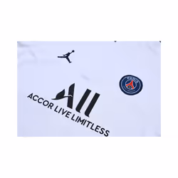 2021-22 PSG Football Training Suit Long Sleeve Tracksuit White - M
