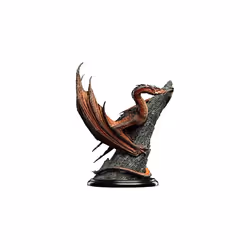 Macron WETA Workshop Small Polystone - Hobbit Trilogy: Smaug the Magnificent Mini Statue Multicoloured 6â tall 87-01-03306