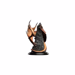 Macron WETA Workshop Small Polystone - Hobbit Trilogy: Smaug the Magnificent Mini Statue Multicoloured 6â tall 87-01-03306