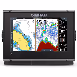 Simrad GO7 XSR - 7-inch Chartplotter with HDI Transducer, C-MAP Discover Chart Card, Black (000-14326-002) HDI Xdcr 7-inch