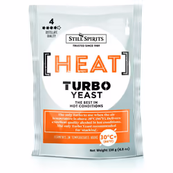 Still Spirits Heat Turbo Yeast 138g Temperature Tolerant