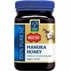 Manuka Health Pure Honey MGO 550+ 500g