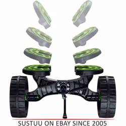 C-Tug Kayak Trolley Cart with Puncture-Free Wheels - Green