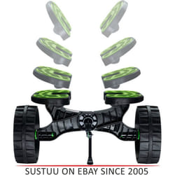 C-Tug Kayak Trolley Cart with Puncture-Free Wheels - Green