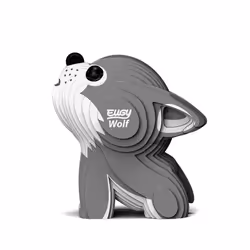 Eugy Wolf 3D puzzle 7 pc(s) Animals