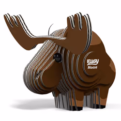 Eugy Moose 3D Puzzle