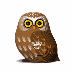 Eugy Owl 3D puzzle Animals