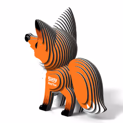 Eugy Red Fox 3D puzzle 30 pc(s) Animals - Additional view 4