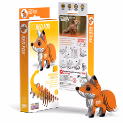 Eugy Red Fox 3D puzzle 30 pc(s) Animals - Additional view 5