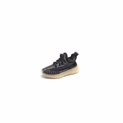Kids Trainers Boys Girls Running Children Sports Shoes School Sneakers - Black 3, UK 3=EUR 36