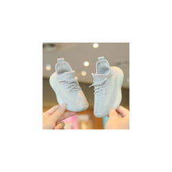 Kids Trainers Boys Girls Running Children Sports Shoes School Sneakers - Grey, UK 8.5 Kids=EU 26