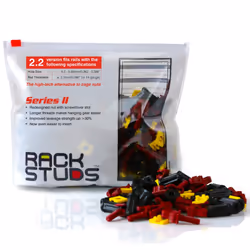 Rackstuds R100 Rack Mount Solution Series II - No More cage Nuts The E