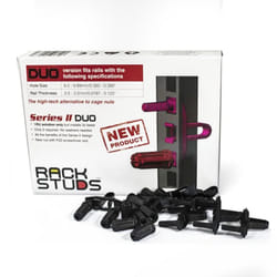 Rackstuds - DUO50 1RU Series II Rack Mount Solution - Cage Nut & Screw Alternative  Safest Server Rack Solution  Hardware Nuts  50-Pack Universal