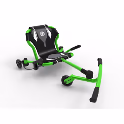 EzyRoller Drifter X, 6 yr(s), 3 wheel(s), Nylon, Polyurethane, Steel, Black, Green