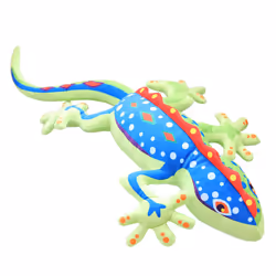 Lifelike Gecko Reptile Animal Plush Stuffed Doll Soft Bed Decor Trick Toy Gift