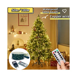 50M/100M christmas  decorations lights  String Lights tree fairy lights decoration led light christmas lights outdoor room decor