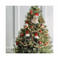 Christmas Tree Top Topper Cover Santa Snowman Hat Tree Ornaments Home Outdoor Decor Christmas Tree Decoration New Year