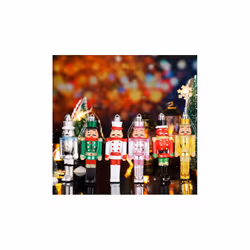 12.8cm Christmas Soldier Private Pendant Painted Nutcracker Decoration Christmas Clearance Sale Deco Christmas Novelty - 12.5 ...