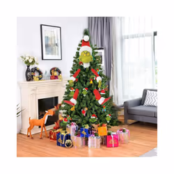Christmas Tree Topper Decor Arm Leg Head Ornaments Holder Head/Arms and Legs Grinch Elf Body Tree Decoration for Xmas Party
