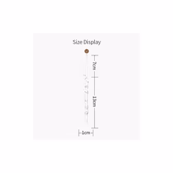 Crystal Clear Christmas Tree Ornaments Icicle Decorations For Holiday & Winter Party Decor Holiday Decorations - 24pcs, 13cm