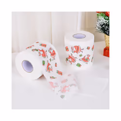 Christmas Santa Claus Bath Toilet Roll Paper Merry Christmas Decoration for Home Xmas Decor Navidad Natal New Year Gift