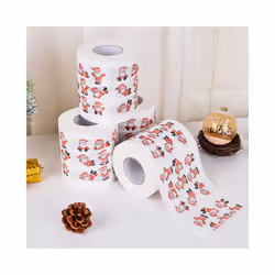 Christmas Santa Claus Bath Toilet Roll Paper Merry Christmas Decoration for Home Xmas Decor Navidad Natal New Year Gift