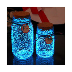 1Bag Luminous Particles Sand Colorful Fluorescent Glow Powder Glow In The Dark Home Christmas Party Decor DIY Decorations