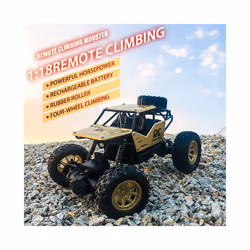 Electric Car RC Car 1:18  Remote Control Cars Buggy Off-Road High Speed Vehicle Electric Toys gifts for kids Toy Cars - 2 Battery Red