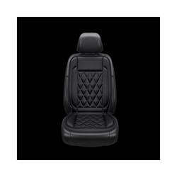 New Auto Electric Heated Pad 12V Heated Car Seat Cushion Winter Car Seat Pad Car Heated Seat Covers Universal Conjoined Supplies - 1 Sir Black