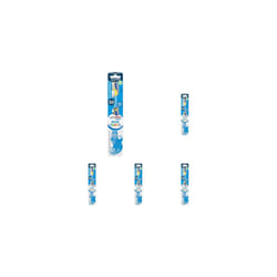 Aquafresh Toothbrush for Kids, Milk Teeth Toothbrush for Children 0-2 Years, Soft Bristles (Pack of 5)