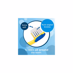 Aquafresh Toothbrush for Kids, Milk Teeth Toothbrush for Children 0-2 Years, Soft Bristles (Pack of 5)